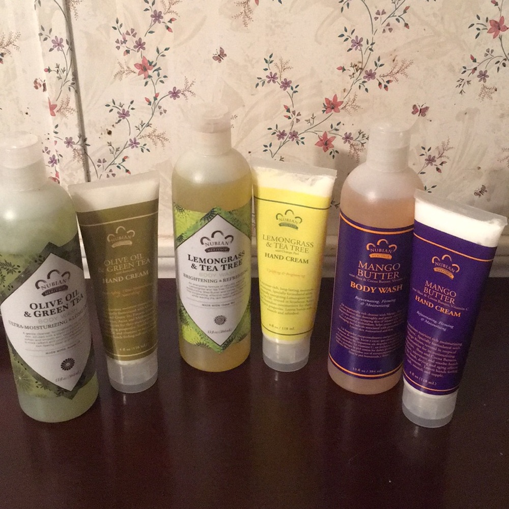 Bath and body products